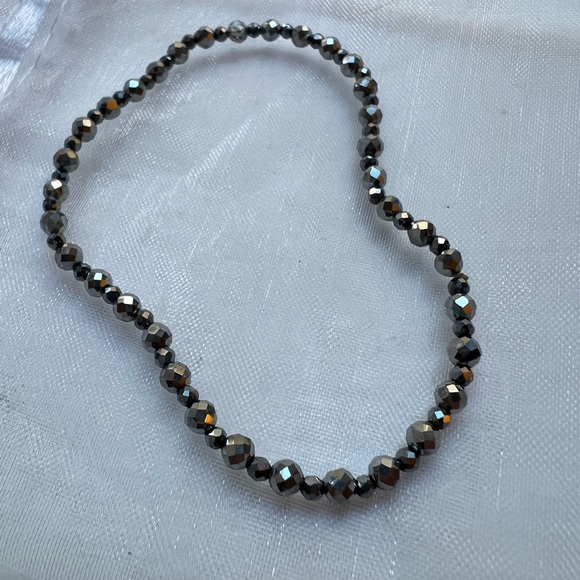 Hematite Mirrorball Bracelet - Picture 4 of 4
